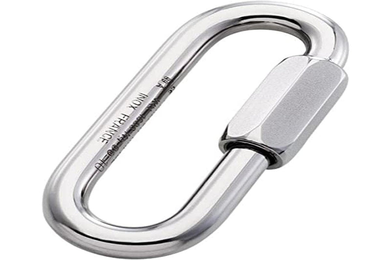 PETZL P15 GO Oval Steel Quick Link, 7 mm