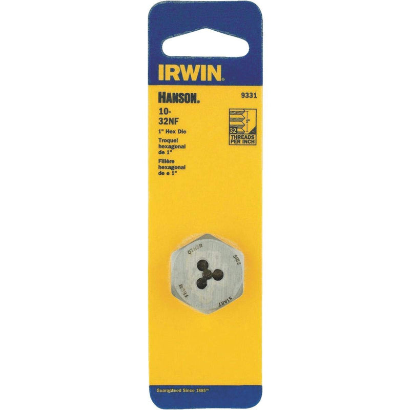 Hexagon Machine Screw Die, National Fine, #10 x 32