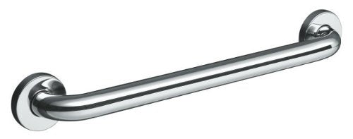 Kohler K-14561-S Contemporary 18 Inch Bathroom Grab Bar Polished Stainless Steel