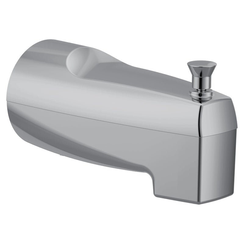 Moen 3931 Replacement 5.5-Inch Tub Diverter Spout with 1/2-Inch Slip Fit Connection, Chrome Pack of 1