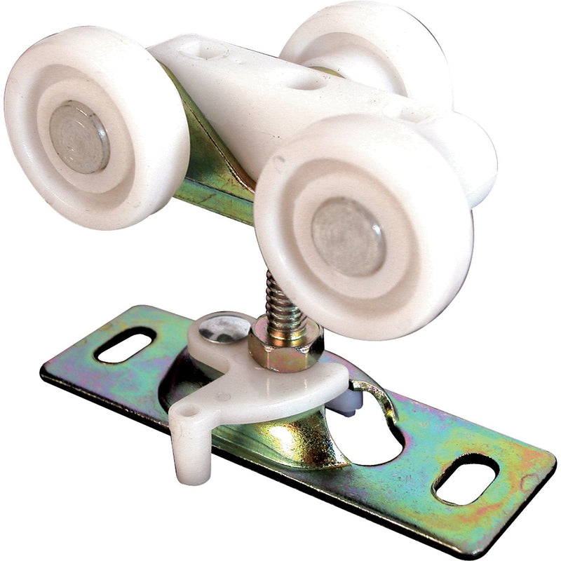 Prime-Line N 6848 1 In. Flat Nylon Wheel Bi-Fold Door Roller (2 Pack)