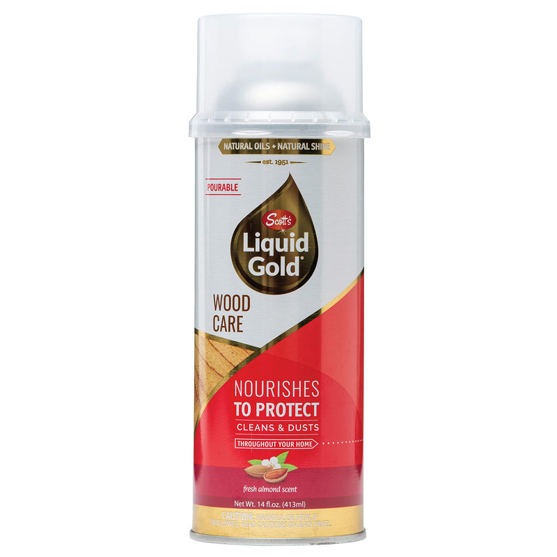 Scott's Liquid Gold 14 oz. Wood Cleaner, 14oz, LiquidCan, Multicolor (P14) Wood Care 14 Fl Oz (Pack of 1)