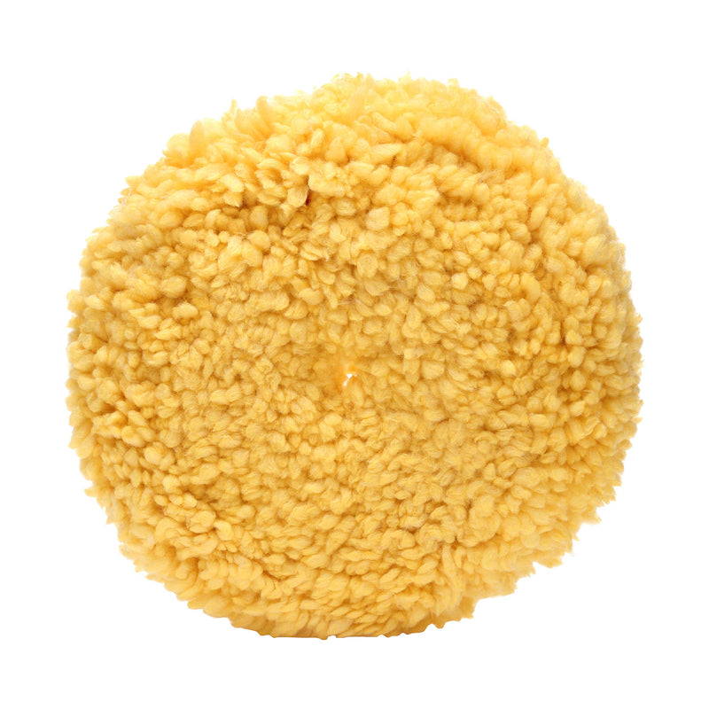 3M Wool Polishing Pad (05713) – For Boats, Cars, Trucks and RVs – Single-Sided – 9 Inches , Yellow 1
