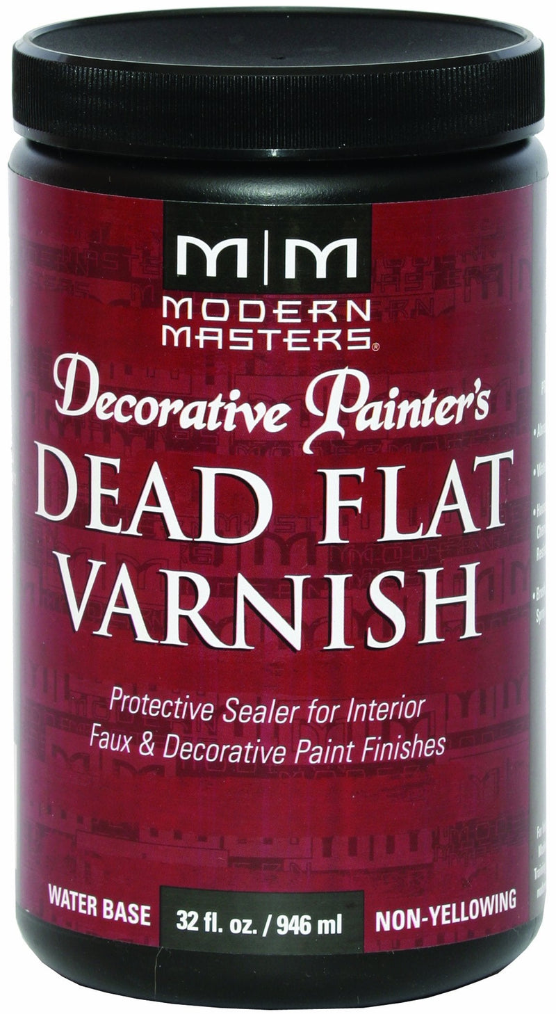 Modern Masters DP609-32 Dead Flat Varnish, 32-Ounce Quart