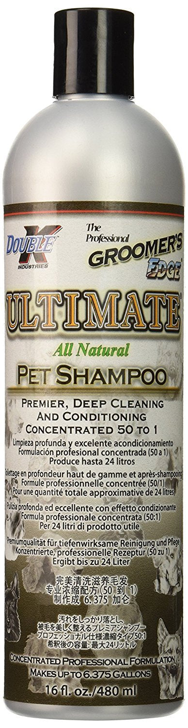 Groomer's Edge Ultimate Pet Shampoo | Deep Cleans and Conditions Dogs, Cats, Puppies, Kittens, Horses, Cattle | 16 ounce bottle - PawsPlanet Australia