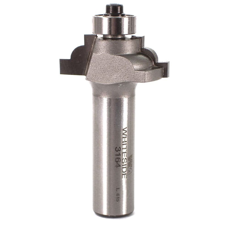 Whiteside Router Bits 3164 Classical Cove Bit with 5/32-Inch Radius, 1-1/4-Inch Large Diameter and 1/2-Inch Cutting Length