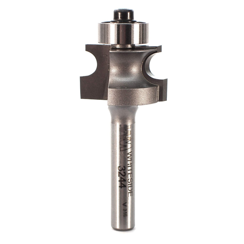 Whiteside Router Bits 3244 Edge Beading Bit with 7/8-Inch Large Diameter and 9/16-Inch Cutting Length