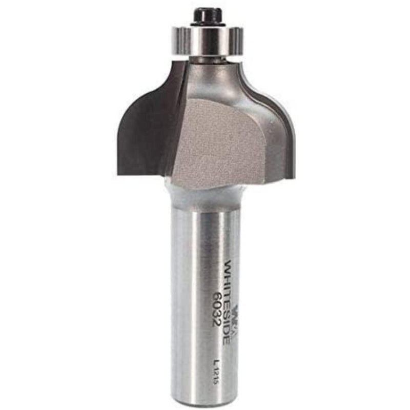 Whiteside Router Bits 6032 Drawer Edge Finger Pull Bit with 1-1/4-Inch Large Diameter and 3/4-Inch Cutting Length