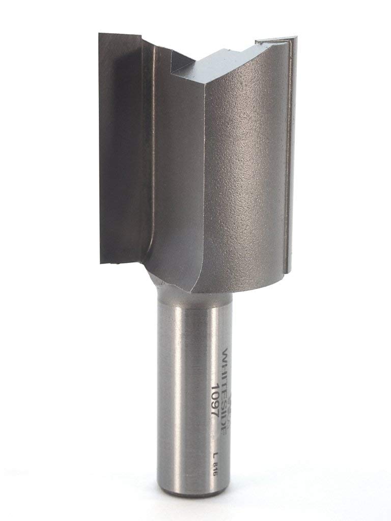 Whiteside Router Bits 1097 Straight Bit with 1-1/4-Inch Cutting Diameter and 1-1/2-Inch Cutting Length