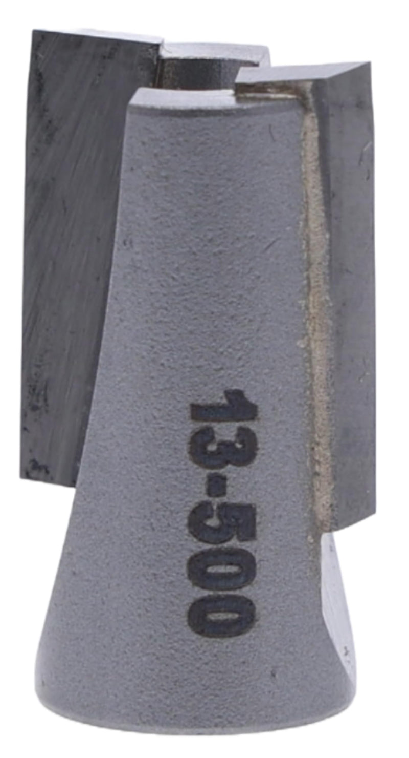 Whiteside 13-500 Screw Type Helix Mortise Router Bit: 1/2 Inch Cutting Diameter, 5/8 Inch Cutting Length, Downshear Cutter Only