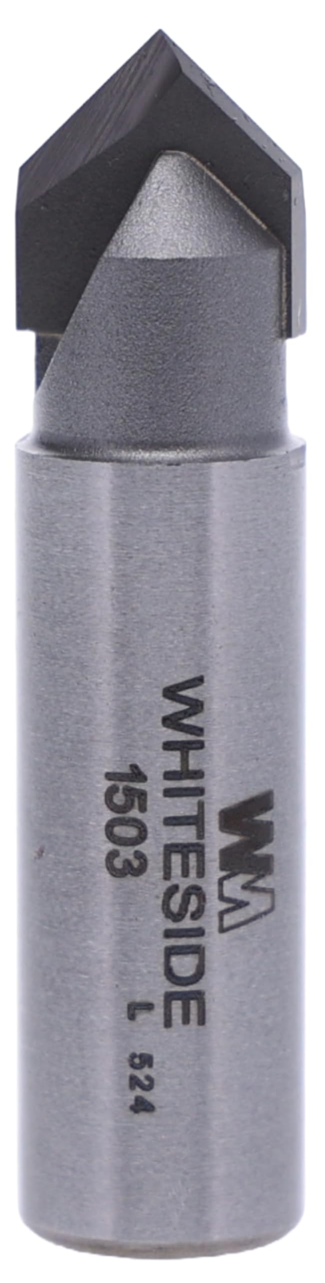 Whiteside Router Bits 1503 V-Groove Bit with 90-Degree 1/2-Inch Cutting Diameter and 1/4-Inch Point Length