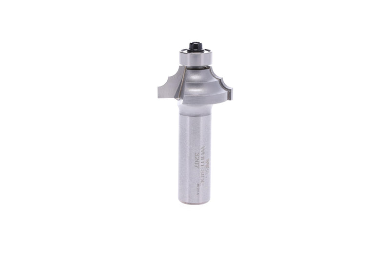 Whiteside Router Bits 3207 Double Round Bit with 5/32-Inch Radius, 1-1/8-Inch Large Diameter, 1/2-Inch Cutting Diameter and 1/2-Inch Shank