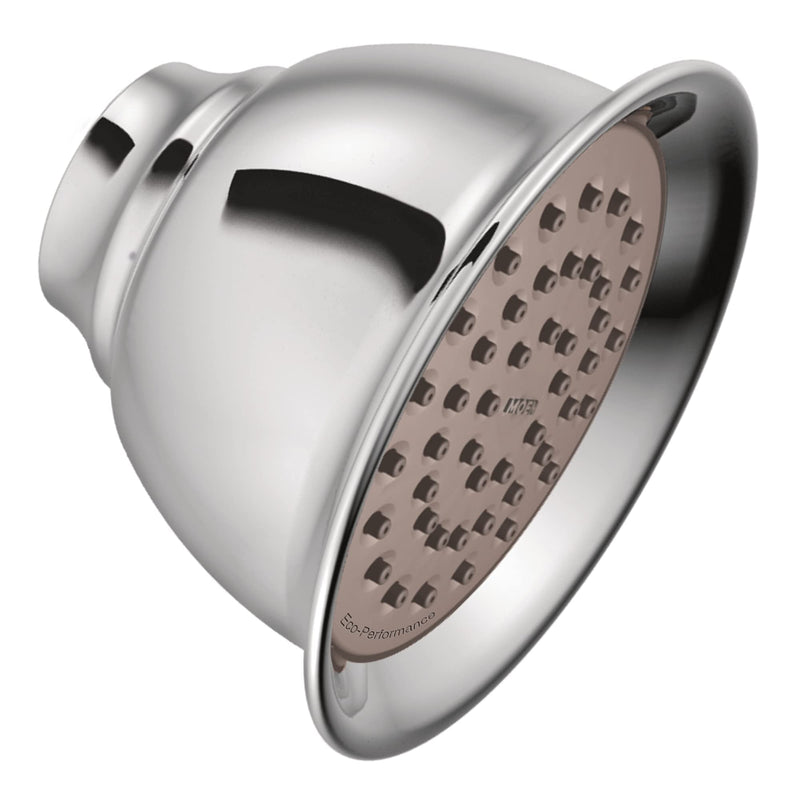 Moen Moenflo XL Chrome Single Function 4.38-Inch Diameter Showerhead, 6302 2.5 GPM