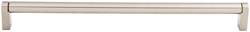 Top Knobs M1006 Bar Pulls Collection 11-11/32" Pennington Steel Bar Pull, Brushed Satin Nickel