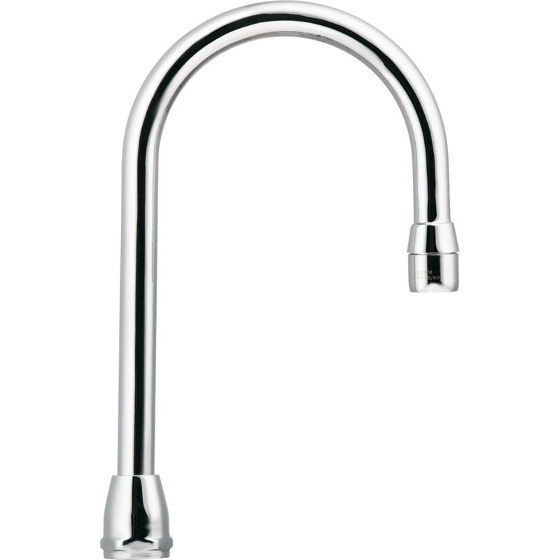 Moen S0020 Commercial M-Dura 3.625-Inch Reach Gooseneck Spout 6.25-Inch to Aerator, Chrome