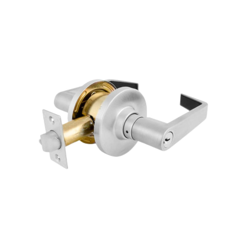 Master Lock SLC0226D Commercial Cylindrical Lever Lockset, Satin Chrome Entry