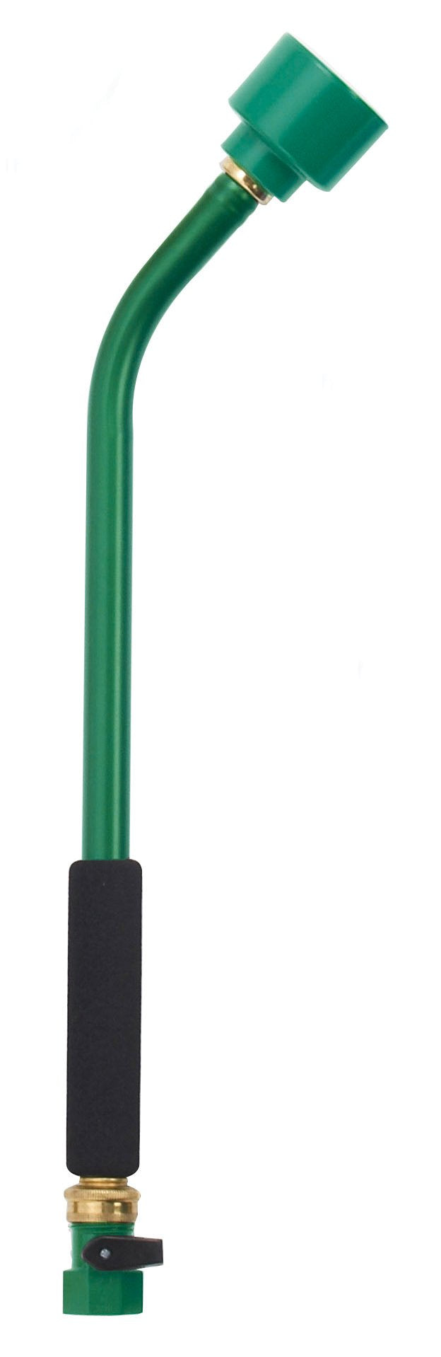 Dramm Sunrise Soft Rain Watering Spray Wand – 16” Long, Green – Gentle Full-Flow Spray with Shut-Off Valve & 8” Foam Grip – Lightweight & Durable for Gardens, Hanging Baskets & Planters 16 Inches