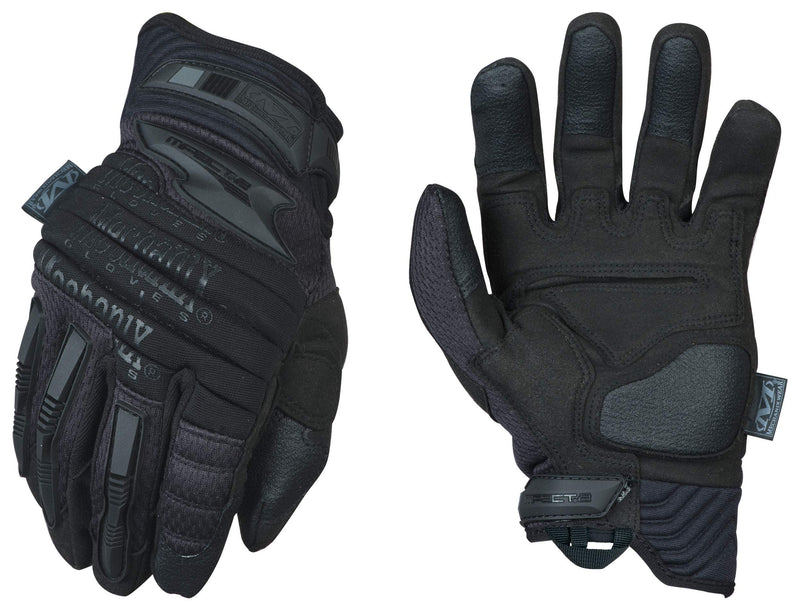 Mechanix Wear M-Pact 2 Tactical Impact Resistant Gloves - Durable Multi-Purpose Safety Gloves - Heavy Duty Grip - TAA Compliant & Touchscreen Capable - X-Large - Covert Black