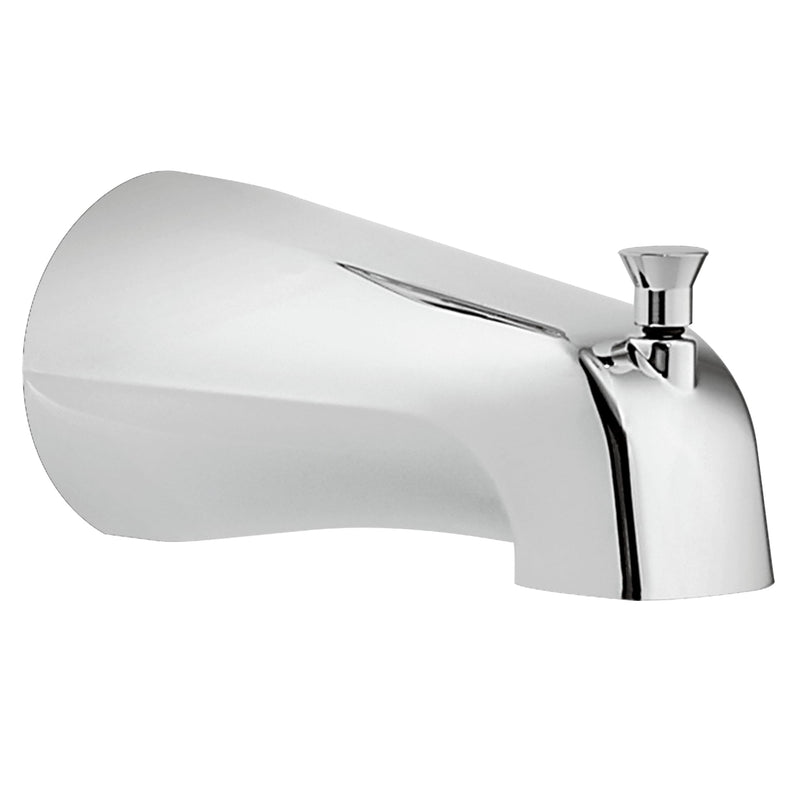 Moen 3800 Tub Spout with Lift Rod Diverter, Threaded 1/2-Inch IPS Connection, 1, Chrome