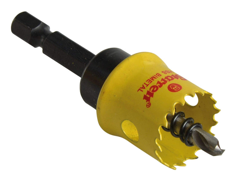 Starrett HSS Bi-Metal Hole Saw - CSC19 Cordless Smooth Cut Hole Saw - for Wood, Plastics, Steel, Various Materials - 19 mm