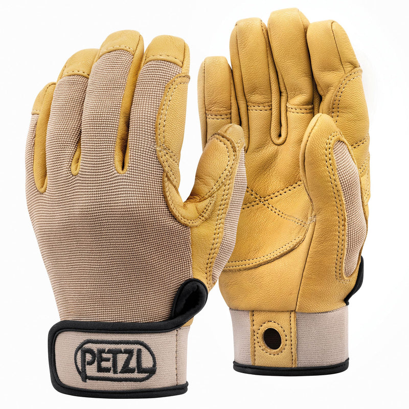 PETZL CORDEX Lightweight Belay/Rappel Gloves Medium (Pack of 1) Tan