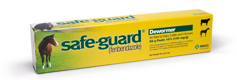 Intervet Safeguard Dewormer Paste for Horses, 92gm