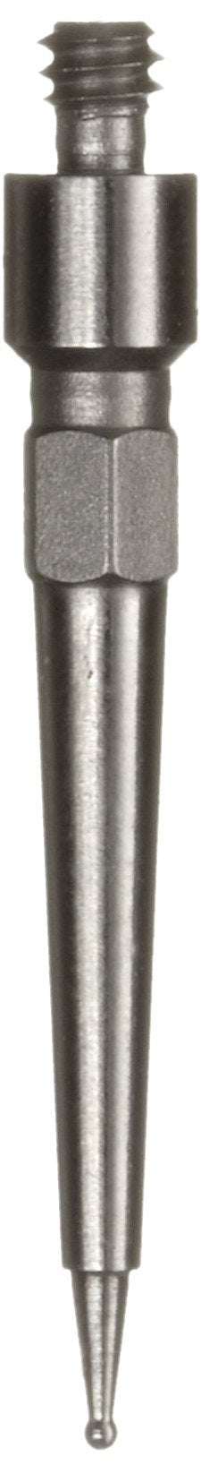 TESA Brown & Sharpe 599-7030-15 Carbide Ball Contact Point for Bestest Dial Test Indicators, 0.015" Tip Diameter x 1/2" Length, M1.4 x 0.3 Thread