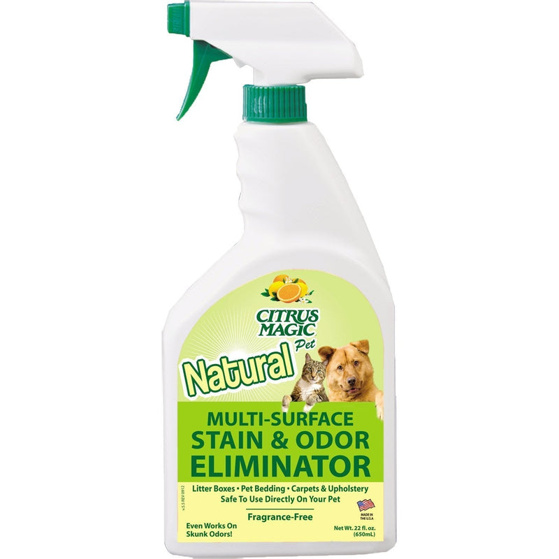 [Australia] - Citrus Magic Pet Muli-Surface Stain and Odor Eliminator, 22-Ounce 1 Pack 