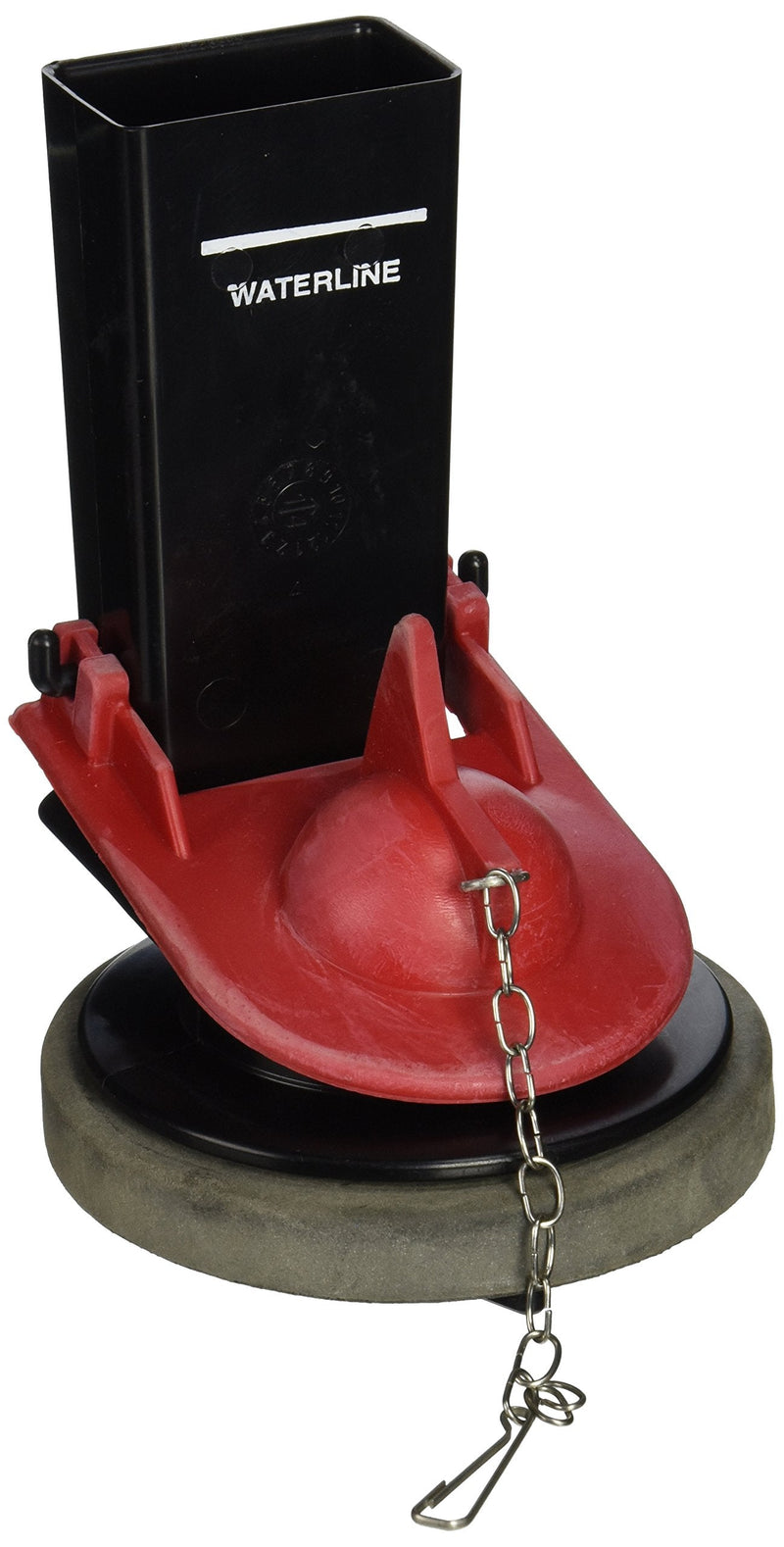 FLUSH VALVE KIT Medium black/red
