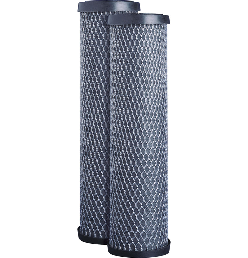 GE FXWTC Whole Home System Replacement Filter Set, Pack of 2 - NSF Certified: Reduces Chlorine, Sediment, Rust & Other Impurities - Replace Every 3 Months for Best Results (replaces 910163)