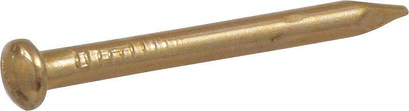 Hillman 532419 Escutcheon Pins Brass Plated 3/4 X18 (1.5 oz-Pack) 3/4" x 18GA