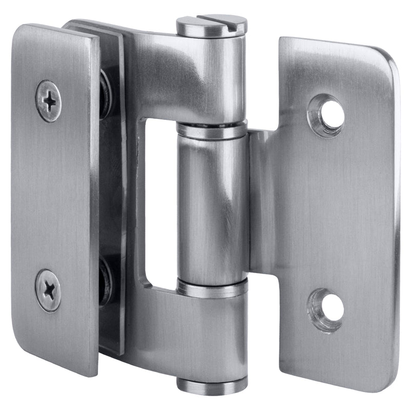 CRL Zurich 05 Series Satin Stainless Wall Mount Outswing Hinge