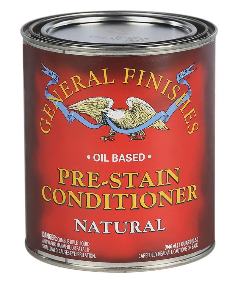 General Finishes Oil Based Pre-Stain Wood Conditioner, 1 Quart