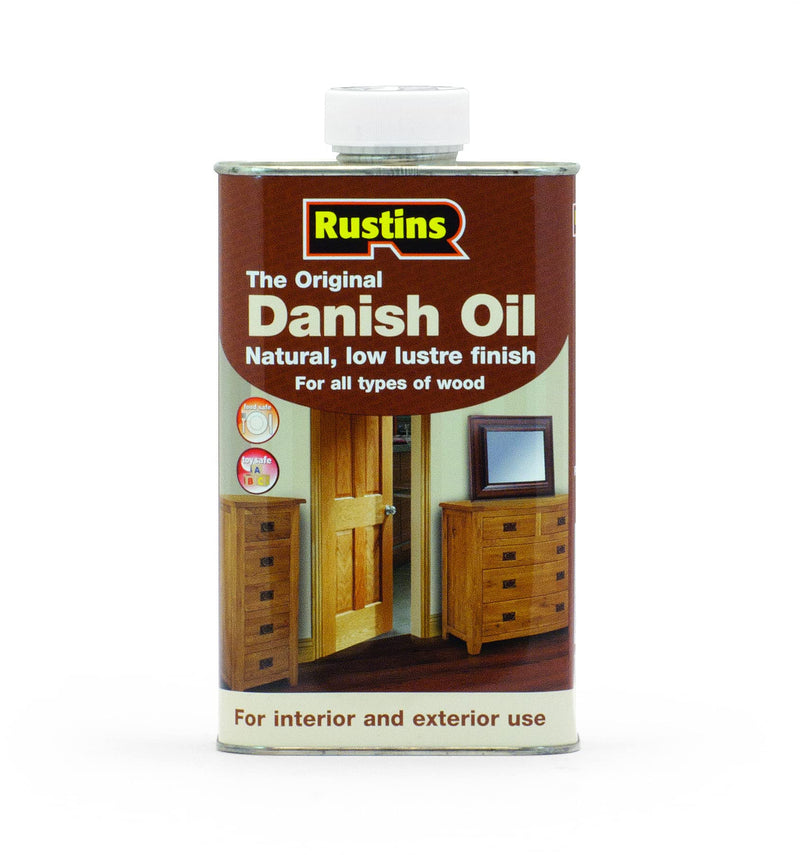 Rustins The Original Danish Oil 1L | 33.8 Fl. Oz. 1000ml