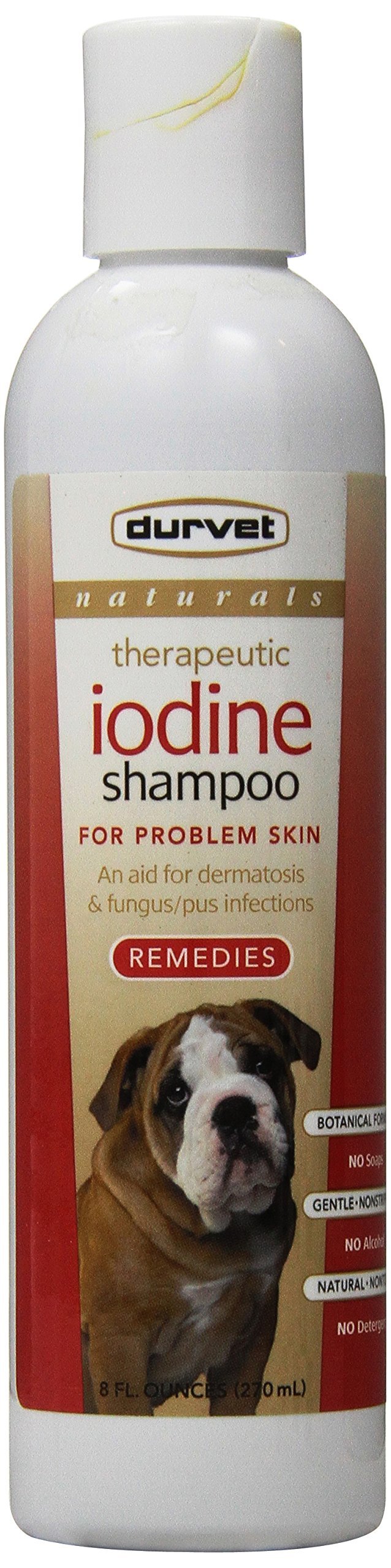 [Australia] - Durvet Naturals Iodine Shampoo, 8-Ounce 