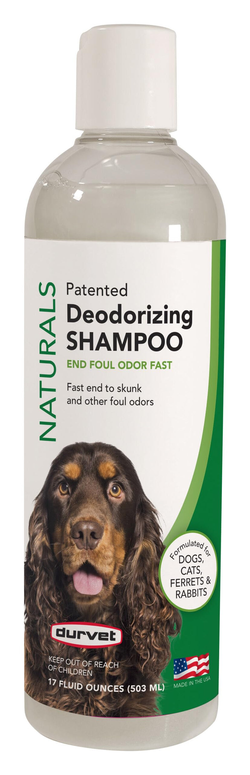Durvet Naturals Deodorizing Shampoo, 17-Ounce - PawsPlanet Australia
