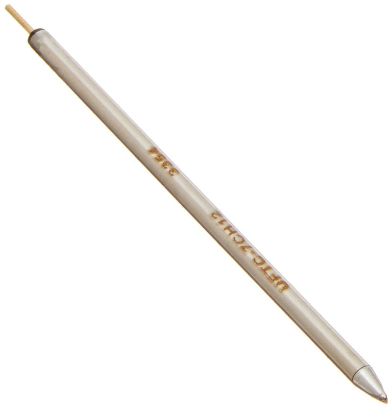 Metcal UFTC-7CH12 Ultrafine Hand Soldering Tip Cartridge for Most Standard Applications, 775°F Maximum Tip Temperature, Chisel, 1.2mm Tip Size, 5.1mm Tip Length