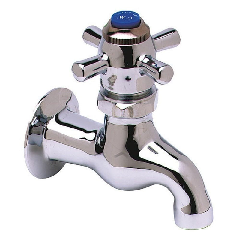 T&S Brass B-0706 Sill Faucet, Self-Closing, 1/2-Inch Npt Female Inlet, 3-7/8-Inch Wall To Center Of Spout