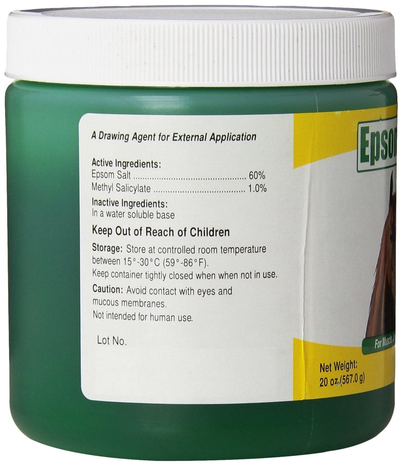 Durvet Epsom Salt Poultice - Net Wt. 20 oz. One Size - PawsPlanet Australia