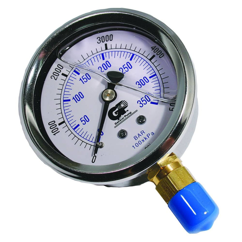 Stens General Pump Stens 758-539 Pressure Washer Gauge, 5X5X5