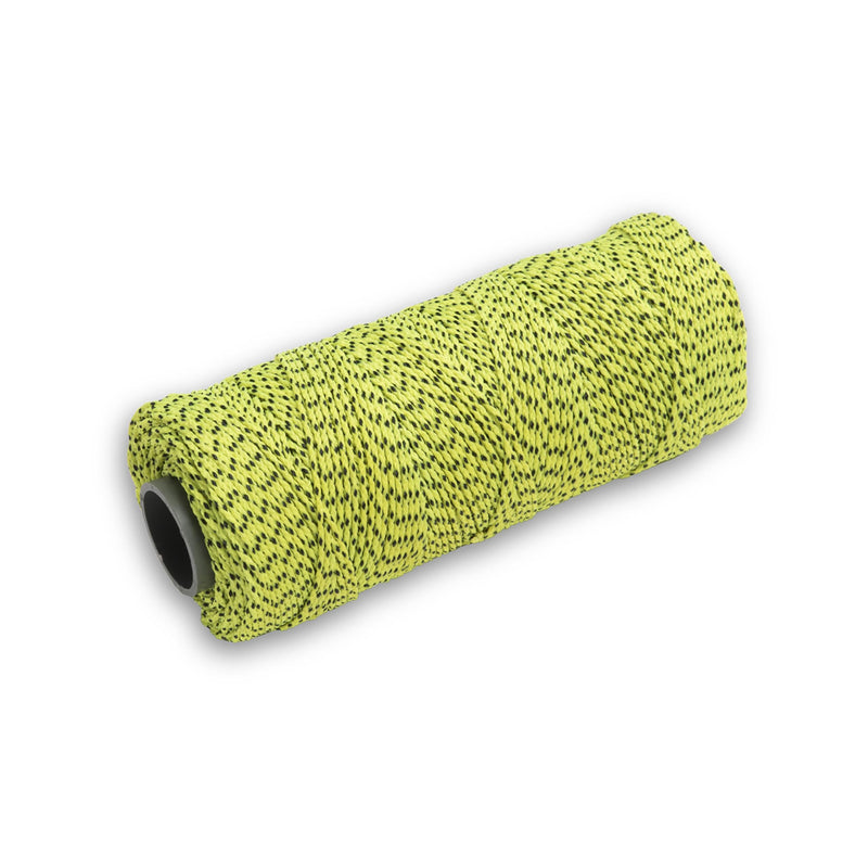 MARSHALLTOWN Masonry Line, Bonded Nylon, Yellow & Black, 500 Foot, #18 Line Size, Masons and Archaeology. Made in the USA, ML613 Yellow & Black Nylon