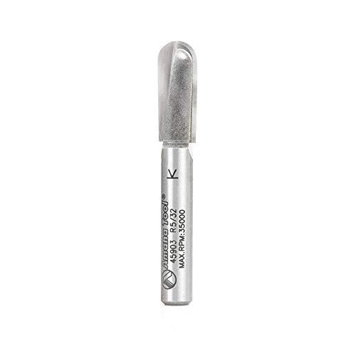 Amana Tool - 45903 Carbide Tipped Core Box 5/32 Radius x 5/16 Dia x 3/4 x 1/4" Shank