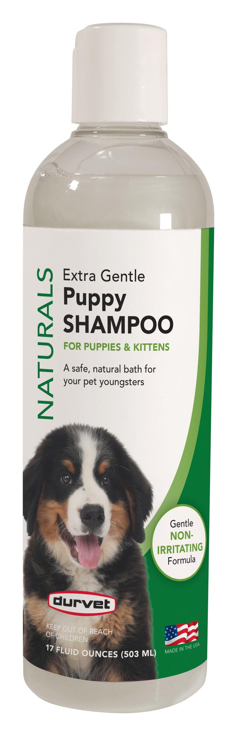 Durvet Naturals Puppy Shampoo, 17-Ounce, Pinks, Model Number: 011 51100 - PawsPlanet Australia