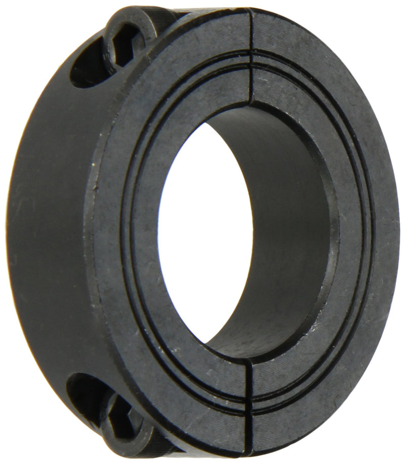 Climax Part M2C-30, Mild Steel, Black Oxide Plating, Metric Clamping Collar, 30 Millimeter bore, 2 1/8 inch OD, 15 Millimeter Width, M 6 x 16 mm Clamp Screw