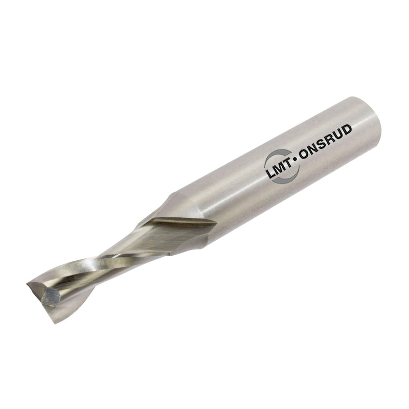 LP 40-121, High Speed Steel, Upcut, 0.312" Cutting Diameter, 0.750" Cutting Length, 0.500" Shank Diameter, 3.250" Overall Length, 2 Flute