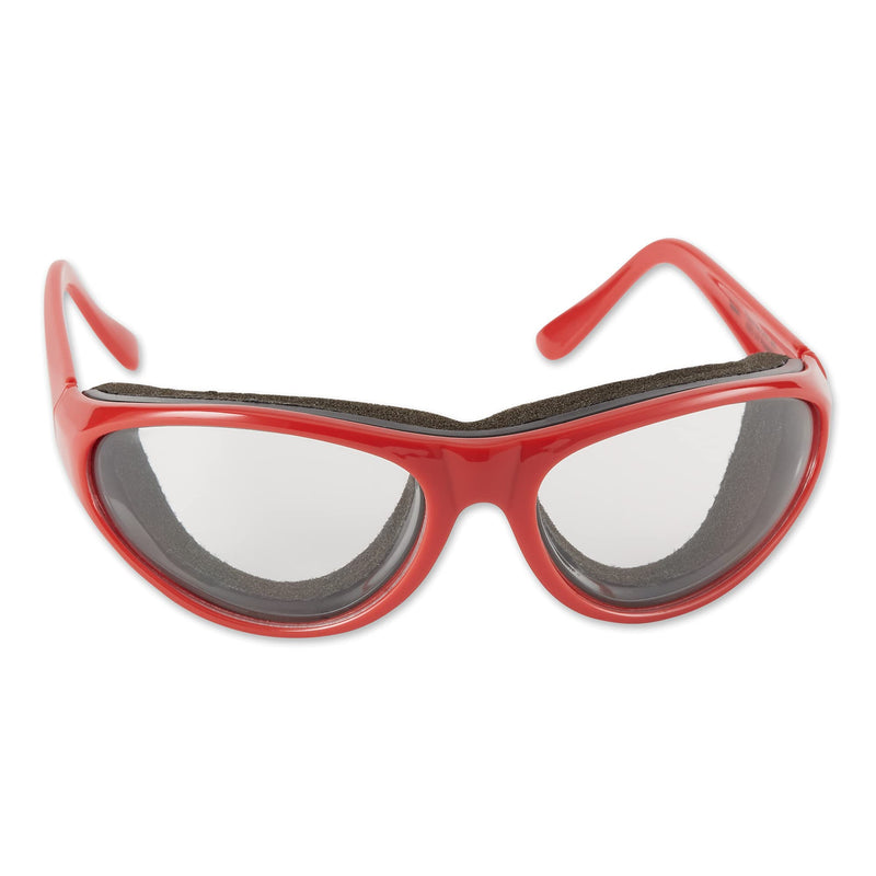 RSVP International Onion Goggles, Fog Free Lenses, Safely Prepare Food Without Tears Red