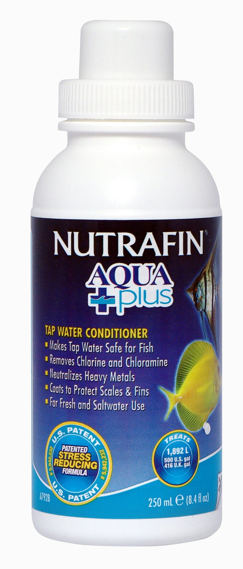 Nutrafin Aqua Plus Water Conditioner, 250ML/8.4 OZ 8-1/2-Ounce
