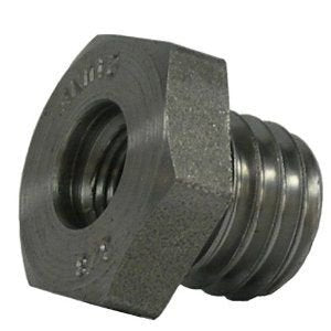 Weiler 07769 5/8"-11 UNC to 3/8"-16 UNC Arbor Thread Adapter for Cup/Wheel Brush