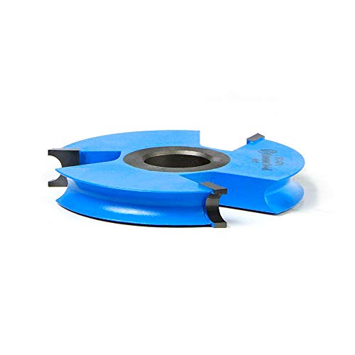 Amana Tool - SC424 Carbide Tipped 3-Wing Wainscot with Bead Cutters 3 Dia x 7/16 x 5/32 Ra
