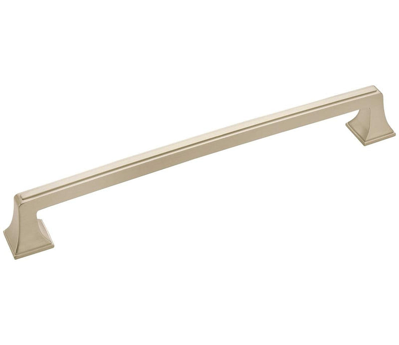 Amerock | Appliance Pull | Satin Nickel | 12 inch (305 mm) Center to Center | Mulholland | 1 Pack | Drawer Pull | Drawer Handle | Cabinet Hardware 12 Inch (305 mm) Center-to-Center